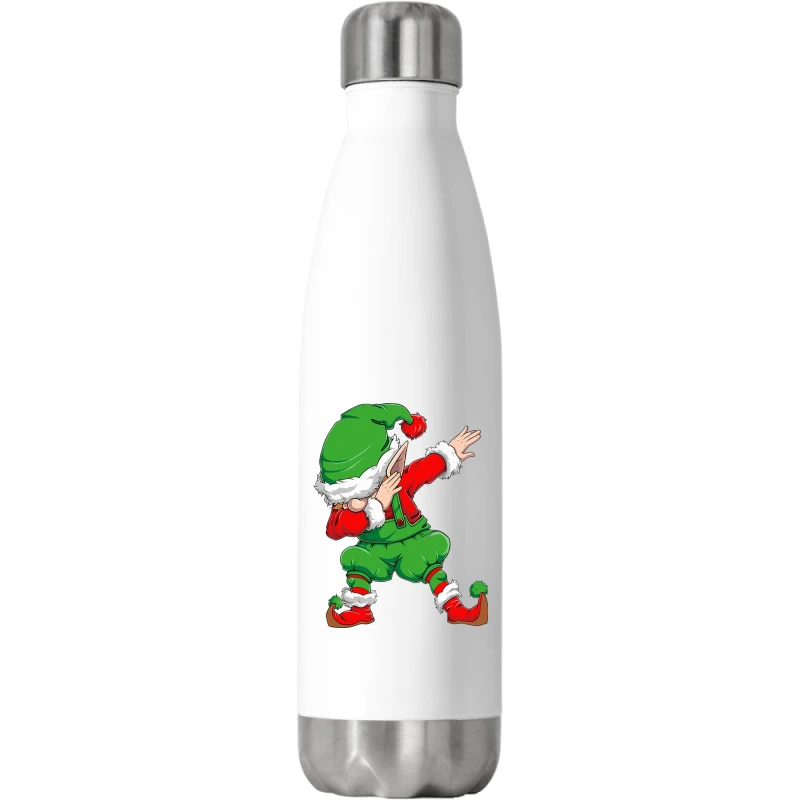 Christmas Dabbing Elf Squad Xmas Dab Kids Family M Stainless Steel Water Bottle 1 Christmas Dabbing Elf Squad Xmas Dab Kids Family M Stainless Steel Water Bottle
