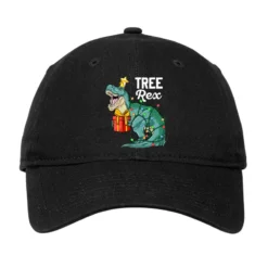 Christmas Dinosaur Tree Rex Cute Boys Kids Trex Xm Adjustable Cap