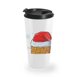 Christmas In July Santa Pineapple Hawaiian Summer Travel Mug
