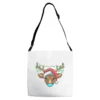 Christmas Mask Cute Rudolph Reindeer Mask Xmas 202 Adjustable Strap Totes
