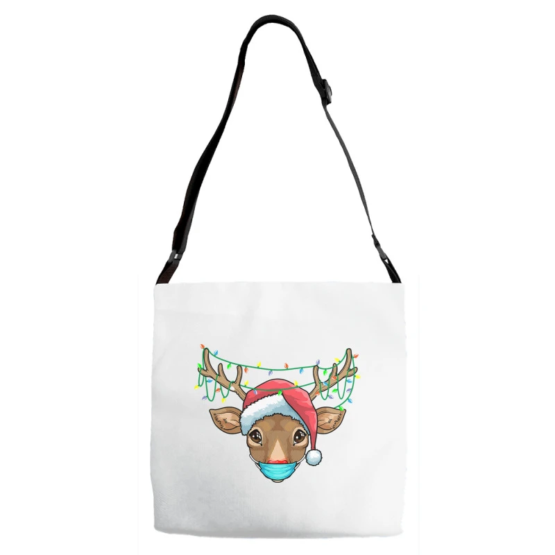 Christmas Mask Cute Rudolph Reindeer Mask Xmas 202 Adjustable Strap Totes 1 Christmas Mask Cute Rudolph Reindeer Mask Xmas 202 Adjustable Strap Totes