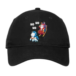 Christmas Santa Unicorn Magical Xmas Santa Claus S Adjustable Cap
