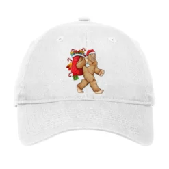 Bigfoot Santa Christmas Bag Xmas Sasquatch Boys Ki Adjustable Cap