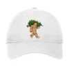Bigfoot Santa Christmas Tree Xmas Sasquatch Boys K Adjustable Cap