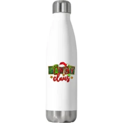Christmas Fancy Claus Stainless Steel Water Bottle
