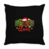 Christmas Fancy Claus Throw Pillow