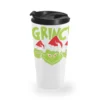 Grinch Squad Funy Family Christmas Travel Mug