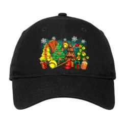 Christmas Trees With Softball Adjustable Cap