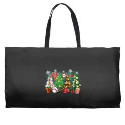 Christmas Trees With Baseball Weekender Totes