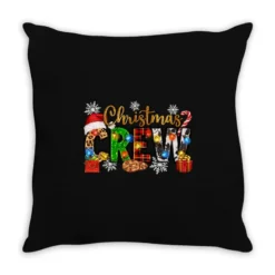 Christmas Crew Throw Pillow