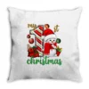 My 1st. Christmas With Cute Snowman Throw Pillow