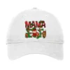 Mama Elf With Gift Christmas Adjustable Cap