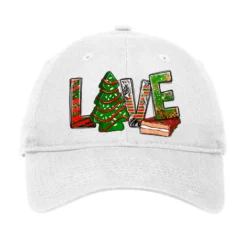 Love Christmas Tree Cake Adjustable Cap