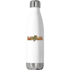 Mama Christmas Lightning Bolt Stainless Steel Water Bottle