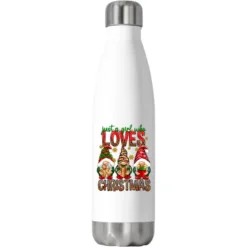 Just A Girl Who Loves Christmas Stainless Steel Water Bottle