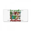 Have Yourself A Rowdy Howdy Christmas License Plate