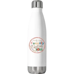 Crm21112206 (family Name) Family Christmas 2022 Sv Stainless Steel Water Bottle
