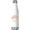 Crm21112209 Merry Christmas (family Name) Family 2 Stainless Steel Water Bottle