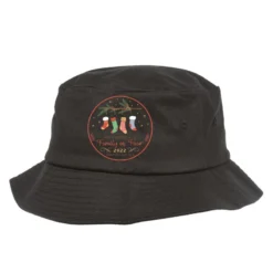 Crm21112211 First Christmas As A Family Of (number Bucket Hat