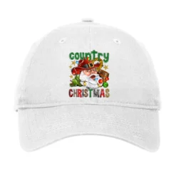 Country Christmas Adjustable Cap