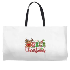 Deer Christmas Reindeer Weekender Totes