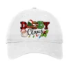 Daddy Claus Santa Christmas Lights And Holly Adjustable Cap