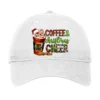 Coffee And Christmas Cheer Adjustable Cap