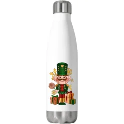 Christmas Nutcracker Stainless Steel Water Bottle