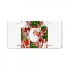 Christmas Santa Claus And Gift Box License Plate