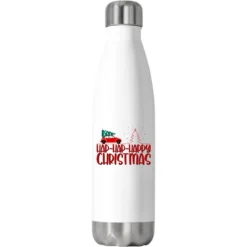 Hap Hap Happy Christmas Stainless Steel Water Bottle