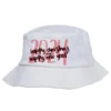 Happy Christmas And Happy New Year 2024 Bucket Hat