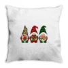 Christmas Gnomes Throw Pillow