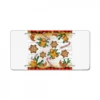 Christmas Gingerbread Cookies And Candy Cane License Plate