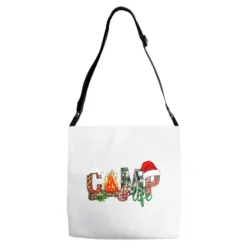 Christmas Camp Adjustable Strap Totes