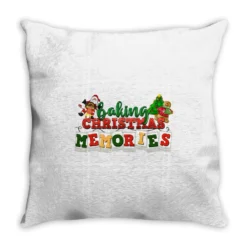 Baking Christmas Memories Throw Pillow