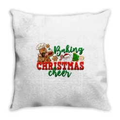 Baking Christmas Cheer Throw Pillow