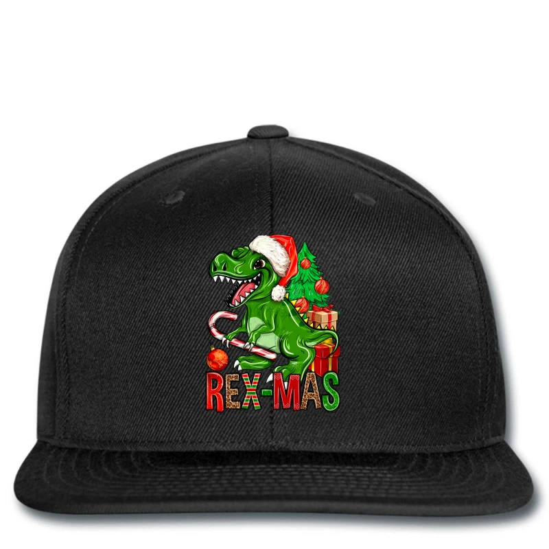 Rex-mas Christmas T-Rex Printed Hat 1 Rex-mas Christmas T-Rex Printed Hat