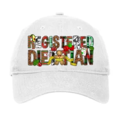 Registered Dietitian Christmas Adjustable Cap
