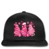 Pink Christmas Tree Cakes Printed Hat