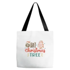 Oh! Christmas Tree Svg Tote Bags
