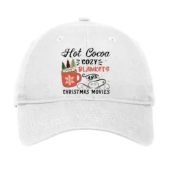 Hot Cocoa Cozy Blankets And Christmas Adjustable Cap