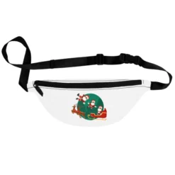 Black Man Santa Claus Christmas Fanny Pack