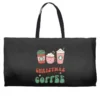 All I Want For Christmas Is More Coffee Retro Groo Weekender Totes