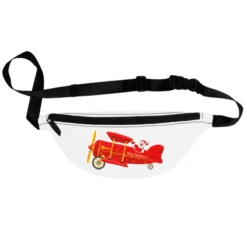 Santa Christmas Holiday Plane Kids Fanny Pack
