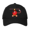 Santa Christmas Holiday Helicopter Adjustable Cap