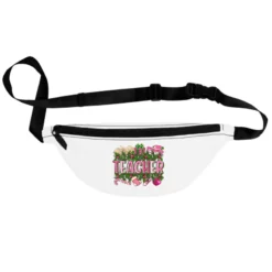 Pink Christmas Teacher Fanny Pack