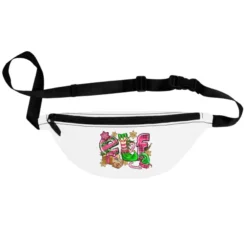 Pink Christmas Elf Fanny Pack