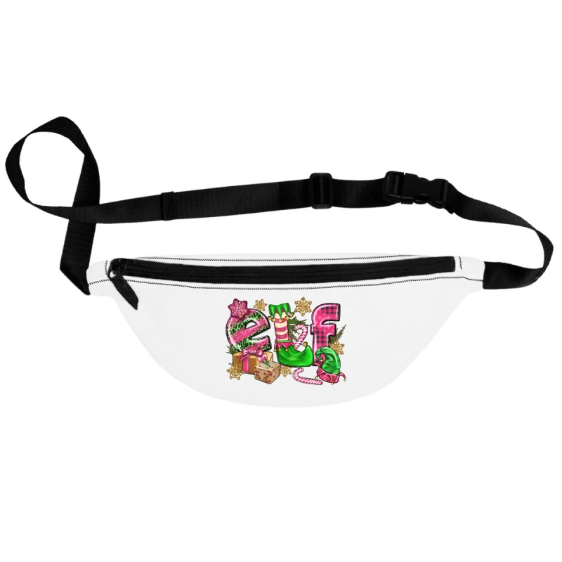 Pink Christmas Elf Fanny Pack 1 Pink Christmas Elf Fanny Pack