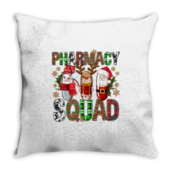Pharmacy Squad Christmas Throw Pillow