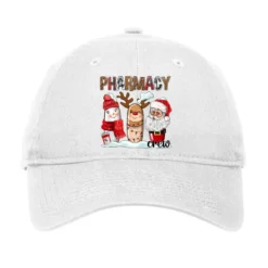 Pharmacy Crew Christmas Adjustable Cap
